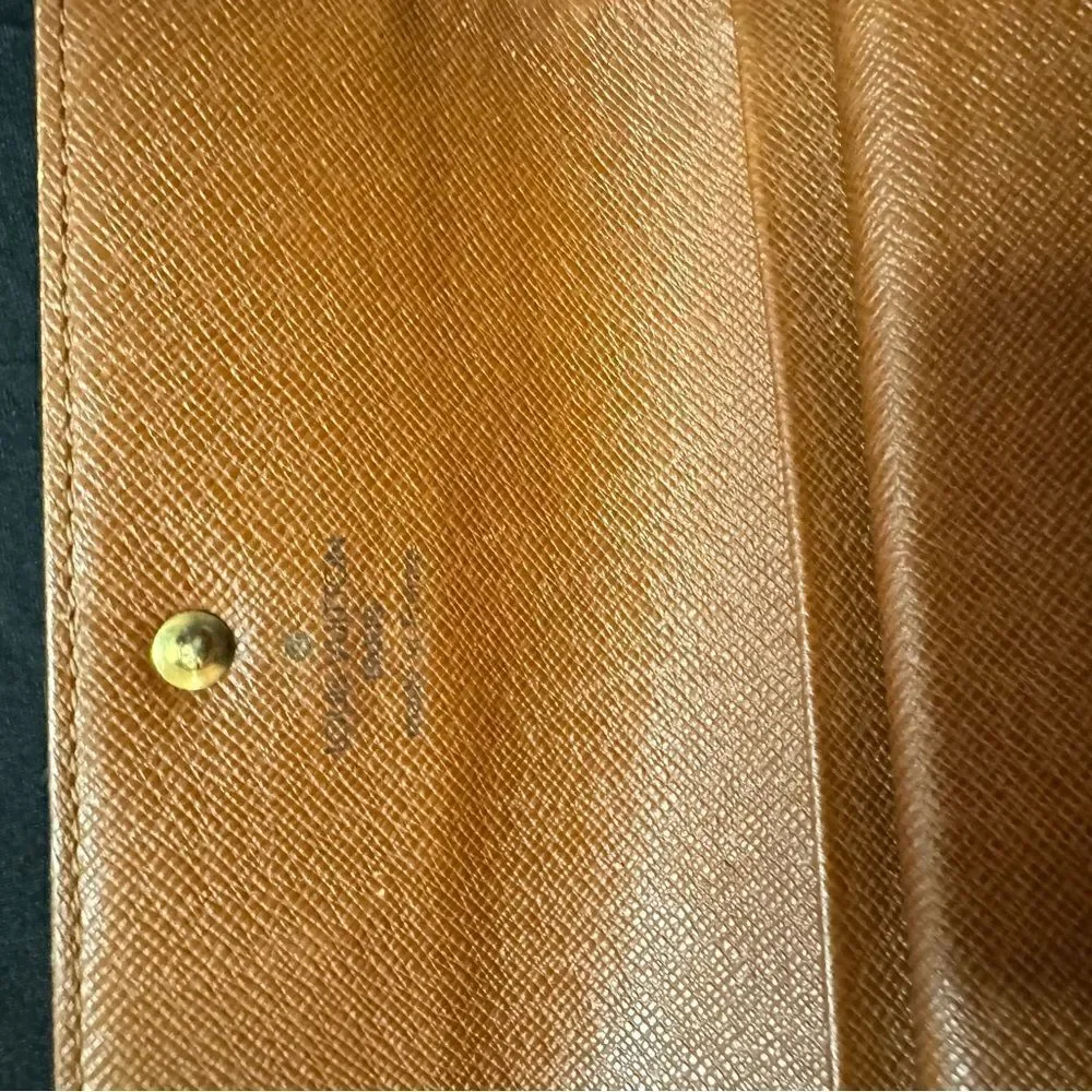 Louis Vuitton Monogram Porte Tresor Etui Papier Wallet M61202 SKS4142